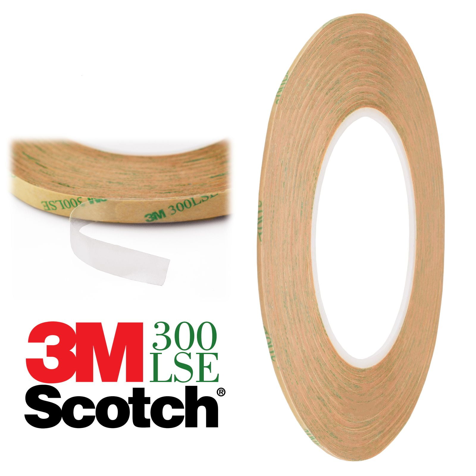 Genuine 3M 300LSE 2 MM Double Sided Tape Heavy Duty Cell Phone Repair 180  Feet Long Roll