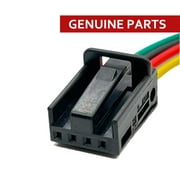 Genuine 4 Pin 1K0972704C Auto Glass Switch Trunk Switch Plug Wiring Harness Central Locking Electronic Connector With Cable For AUDI VW SKODA