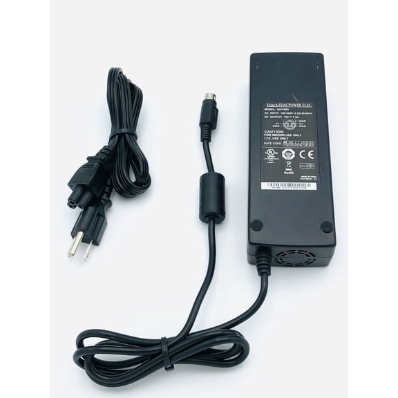 Pre-Owned Genuine 4-Pin Edac AC Adapter EA11603 Power Supply 19V 7.5A