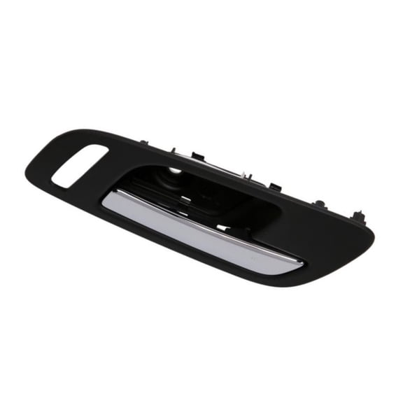 KarParts360 For Cadillac Escalade EXT 2009 10 11 12 2013 Interior Door Handle Passenger Side | Front | Plastic | Linkage And Screws Attachment | Parallelogram Shape | 41.4 Millimeters Thickness