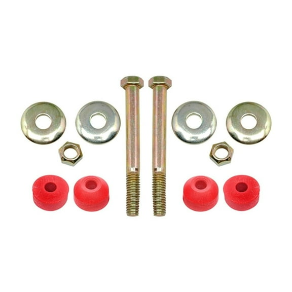 KarParts360 For Cadillac Fleetwood 1990 1991 1992 Stabilizer Bar Link Rear | Rubber Bushing | Threaded Open End 1 Type | 0.38 Inches Bolt Thread Diameter | Bolt Head End 2 Type | For 19465796