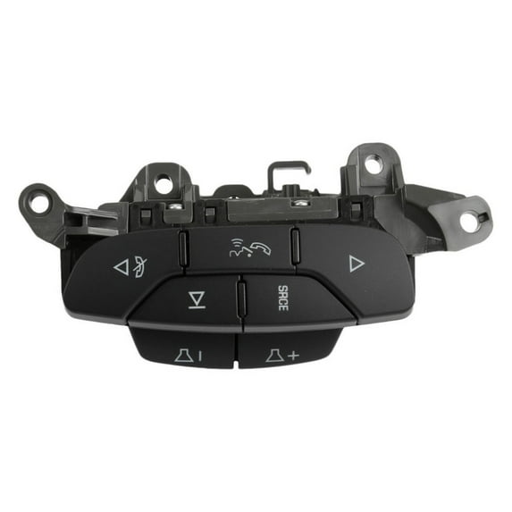 KarParts360 For Chevy Avalanche 2009 10 11 12 2013 Radio Control Switch | Ebony | Pin Terminal | Male Connector | 4 Male Terminal | Replacement For 25851951