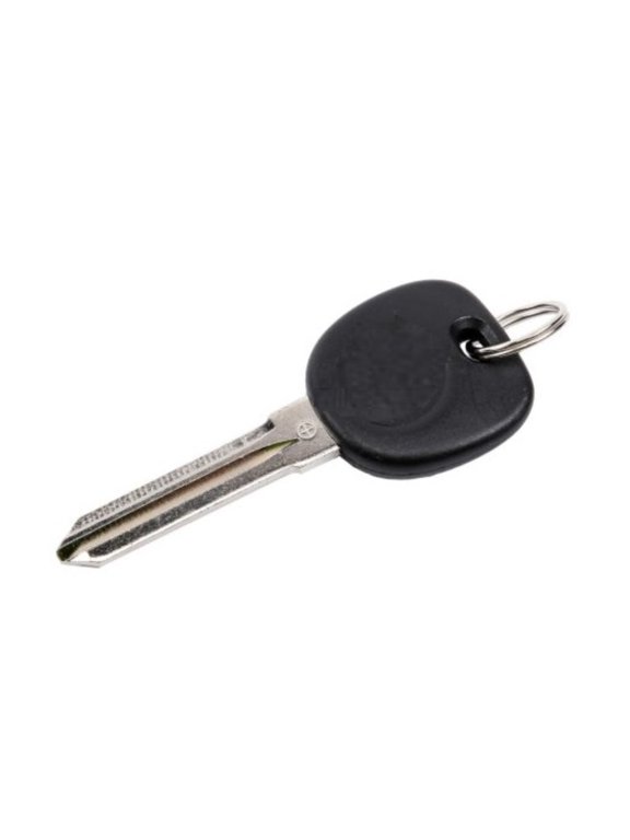 For Chevy Cobalt 2005 06 07 08 09 2010 Door Lock and Ignition Key | Copper Alloy/Plastic | Black Silver | 0.26 Inches Head Thickness | 0.39 In. Shaft Width | Replacement For 23372322