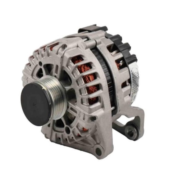 KarParts360 For Chevy Cruze Limited 2016 Alternator | Metal Case | 6 Pulley Groove | Serpentine Pulley Belt Type | 2 Terminal | 130 Ampere Amperage Rating | Replacement For 23247389