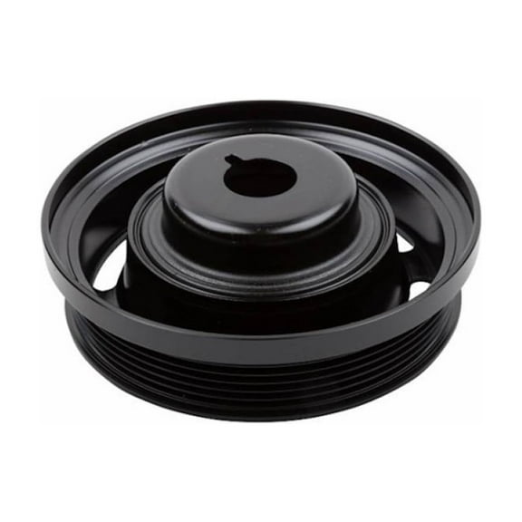 KarParts360 For Chevy Cruze Limited 2016 Crankshaft Balancer | 6.22 Inches Outside Diameter | 2.44 Inches Center Bolt Length | 0.47 Inches Center Bolt Thread Diameter | Replacement For 55565300