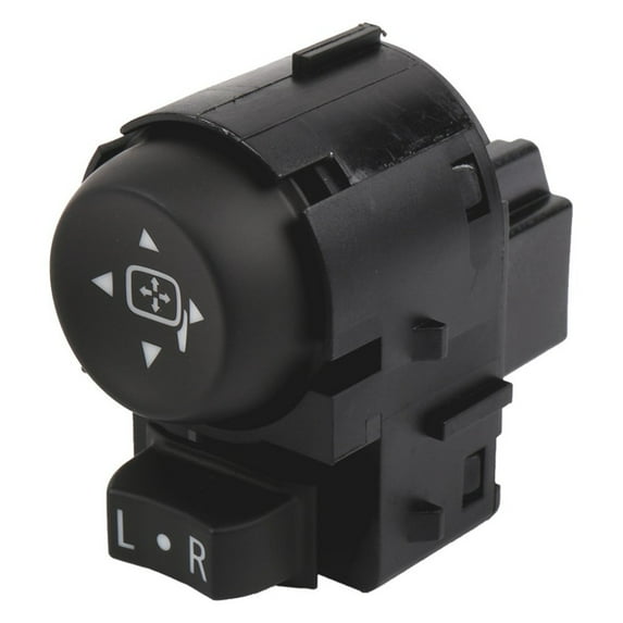 KarParts360 For Chevy Impala 2014-2020 Door Mirror Remote Control Switch Driver Side | Black Switch Button | Rocker Switch Type | 9 Terminal | 9 Wire | Black Outside Trim | Replacement For 23204016