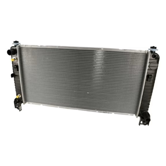 KarParts360 For Chevy Silverado 2500 1999 2000 Radiator | Plate Transmission Oil Cooler Type | 33.3 millimeters / 1.54 inches Outlet Diameter | 863.6 millimeters / 34 inches Core Width | For 22840117