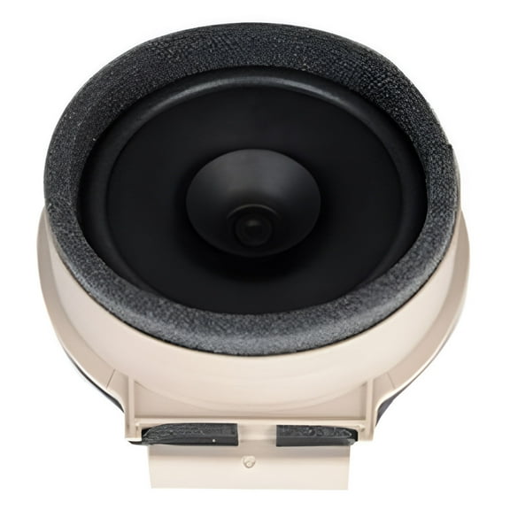 KarParts360 For Chevy Silverado 2500/3500 HD 2007-2014 Door Radio Speaker Front | Black | Blade Terminal | Midrange Driver | 6.13 Inches Diameter | Replacement For 25852237