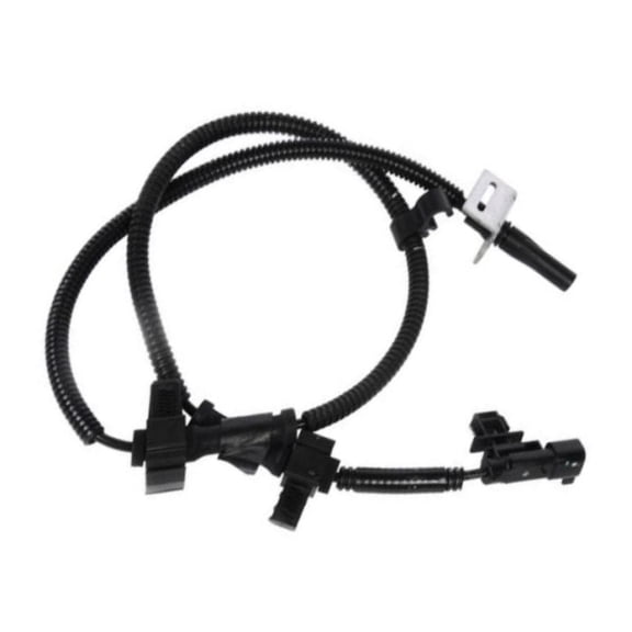 KarParts360 For Chevy Silverado 3500 HD 2015 2016 2017 2018 Wheel Speed Sensor Passenger Side | Rear | Black Connector | Blade Pin Terminal | Square Connector | 2 Terminals | Female Connector