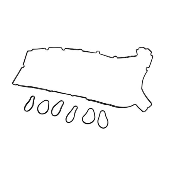 KarParts360 For Chevy Trailblazer 2002 2003 2004 2005 Engine Valve Cover Gasket Set | Rubber | 3 Millimeters / 0.12 Inches Face Width | Multi Piece Configuration | 8 Millimeters Thickness