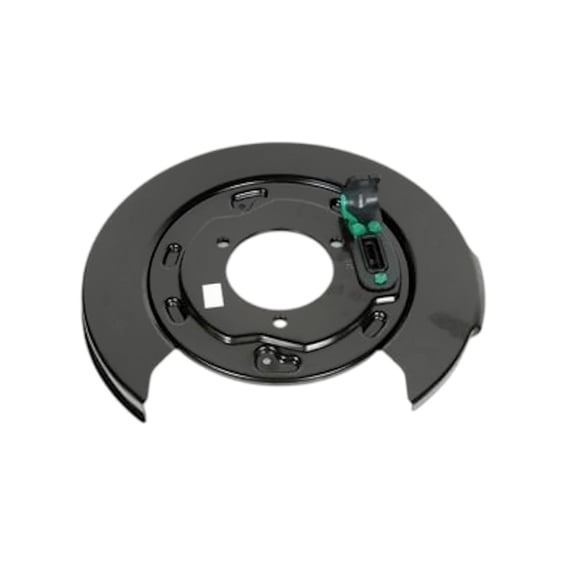 Genuine AC Delco For Chevy Traverse 2009-2017 Brake Backing Plate Assembly Driver Side | Rear | Steel | Black | 0.047 inches / 1.2 millimeters Thickness | 3.779 inches / 96 millimeters Inside Diamete