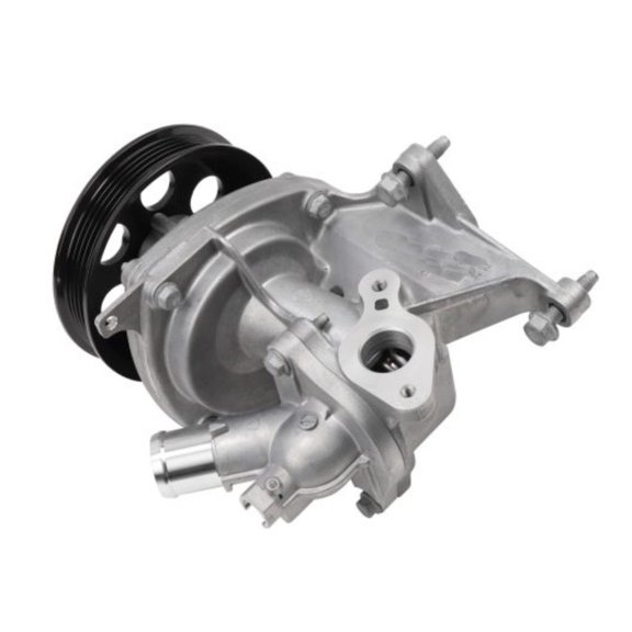 KarParts360 For Chevy Traverse 2018 2019 Engine Water Pump Set | Serpentine Belt Type | 4.54 Inches / 115.33 Millimeters Outside Pulley Diameter | Replacement For 25201450