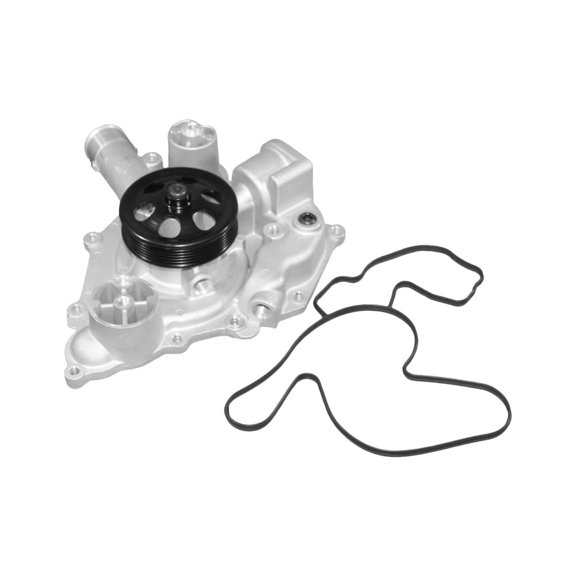 KarParts360 For Dodge Charger 2011-2018 Engine Coolant Water Pump | Plastic Impeller | Timing Belt Water Pump Drive Type | 4.207 inches Hub Height | Replacement For 19388501