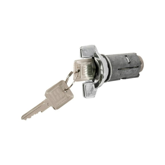 KarParts360 For Buick LeSabre 1990 1991 Ignition Lock | Chrome | With Key | Replacement For 19356477