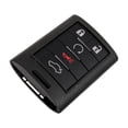 thumbnail image 1 of KarParts360 For Cadillac CTS 2008-2014 Keyless Entry Transmitter | Plastic & Steel Fob | Black | 1 Package | 5 Button, 1 of 3