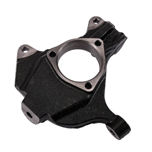 KarParts360 For Chevy Silverado 1500 2014 15 16 17 2018 Steering Knuckle Passenger Side | Cast Iron | Black | Replacement For 23242660