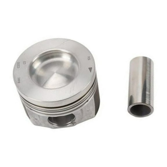 KarParts360 For Chevy Silverado 2500 2011 12 13 14 15 2016 Piston Set | With Pin and Retainers | Replacement For 19433164