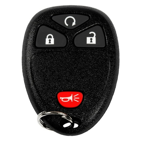 KarParts360 For Chevy Silverado 2500 HD 2007-2013 Keyless Entry Remote Key Fob | Black | 4 Button