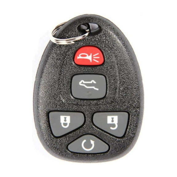KarParts360 For Chevy Traverse 2009-2017 5 Button Keyless Entry Remote Key Fob | Black | Replacement For 22936101