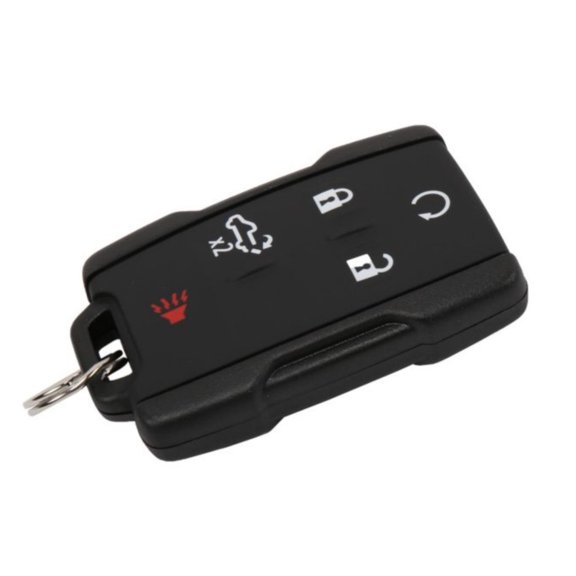 KarParts360 For GMC Sierra 1500 2019 2020 2021 2022 Keyless Entry Remote | Black | 5 Button | Replacement For 84209236