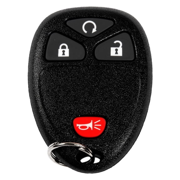 KarParts360 For GMC Sierra 2500 HD 2011 2012 2013 2014 Keyless Entry Remote Key Fob | Black | 4 Button