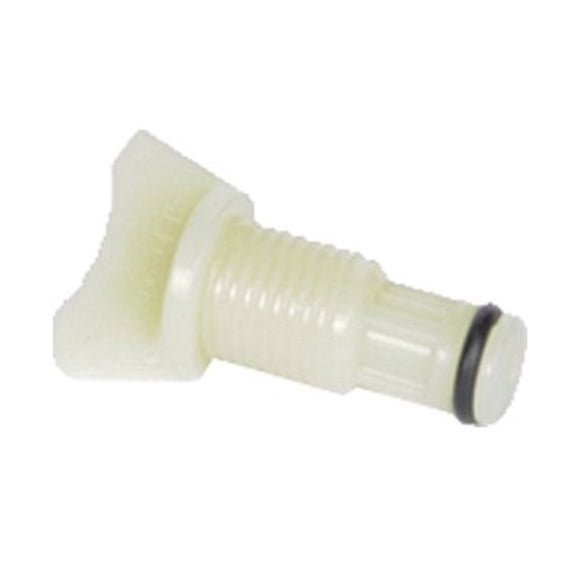 KarParts360 For GMC Sierra 3500 HD 2017 2018 2019 Radiator Drain Petcock | White | Plastic | Coarse Thread Type