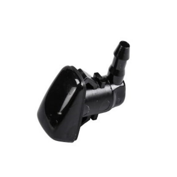 KarParts360 For GMC Acadia 2007-2016 Windshield Washer Nozzle | Plastic | Clip Attachment Type | Black | 0.236 Inches / 6 Millimeters Hose Port Diameter | Replacement For 25823360