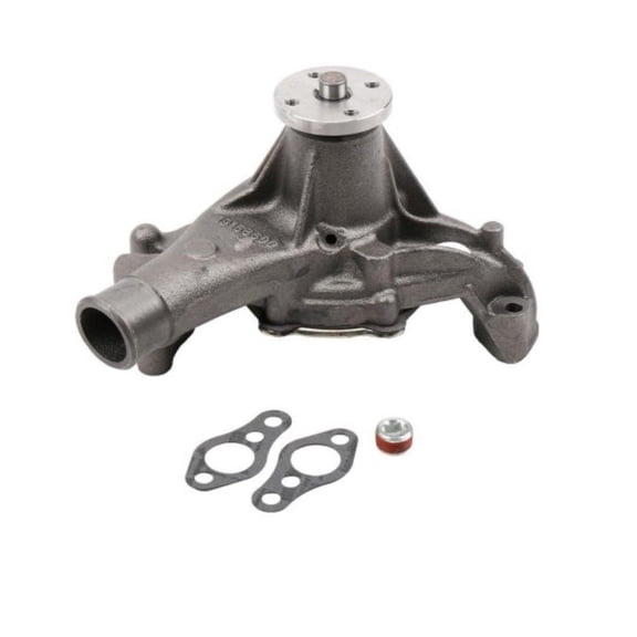 KarParts360 For GMC C3500HD 1991 92 93 94 1995 Engine Water Pump | Steel Impeller | Serpentine Belt Type | 4 Hub Hole | 6.89 Inches / 175 Millimeters Hub Height | Replacement For 19417097