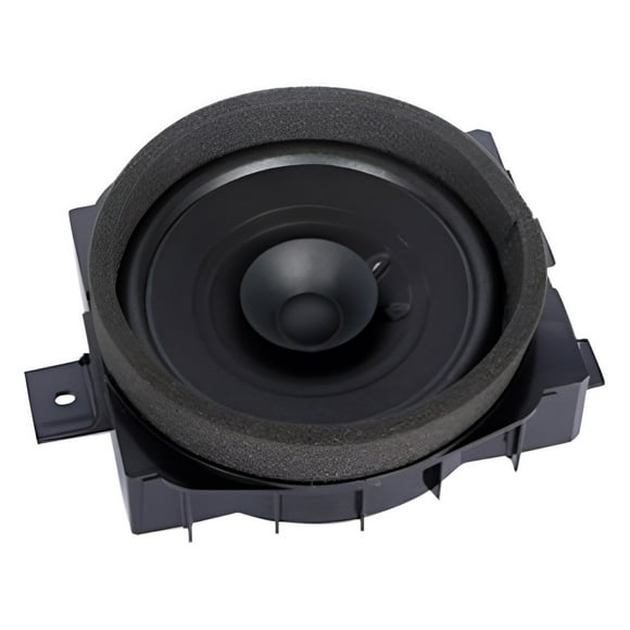 KarParts360 For GMC Canyon 2004-2012 Door Speaker Rear | Black | Blade Terminal | Midrange Driver | 6.06 Inches Diameter | Replacement For 25858091