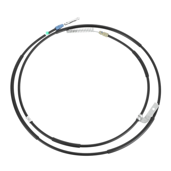 KarParts360 For GMC Sierra 2500 HD 2011-2019 Parking Brake Cable Rear, Passenger Side | Galvanized Steel | Eyelet Retainer End 2 Type | Replacement For 25843148