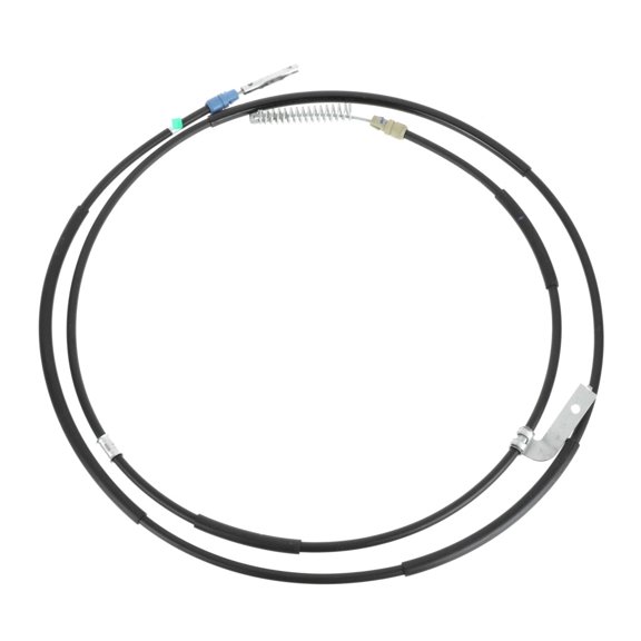 KarParts360 For GMC Sierra 3500 HD 2011-2019 Parking Brake Cable Rear, Passenger Side | Galvanized Steel | Eyelet Retainer End 2 Type | Replacement For 25843148