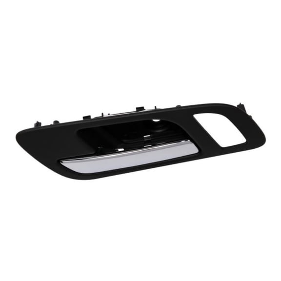 KarParts360 For GMC Yukon 2007-2014 Interior Door Handle Driver Side | Front | Ebony | Plastic | Bolt Attachment | Rectangular Shape | 0.249 Inches / 6.32 Millimeters Thickness