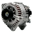 thumbnail image 1 of KarParts360 For Nissan Titan 2008-2015 Alternator | Internal Fan Type | 130.0 Ampere Rating | 9 Plug Clock Rear View Main Mounting Ear at 6 O Clock | Serpentine Pulley Belt | Replacement For 19343618, 1 of 5