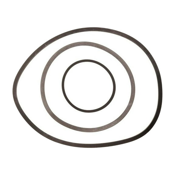 KarParts360 For Pontiac Firebird 1990-2002 Automatic Transmission Low and Reverse Clutch Seal Set | Rubber | Black, Brown | Round Rim | 4 Button | Replacement For 8648987