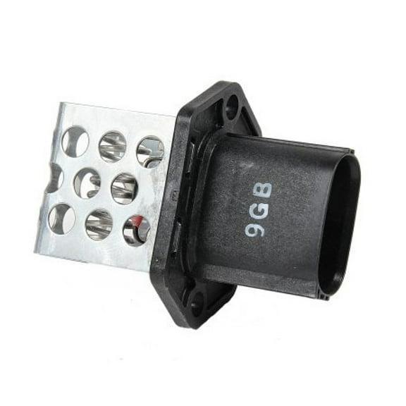 KarParts360 For Saab 9-4X 2011 Engine Cooling Fan Resistor | Black | Cube Shape | 2 Blade Terminal | 1.64 Inches Thickness | Replacement For 25880376