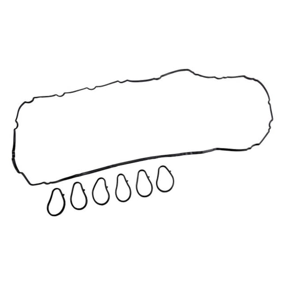KarParts360 For Saab 9-7x 2006 2007 2008 2009 Engine Valve Cover Gasket Set | Rubber | 3 Millimeters / 0.12 Inches Face Width | Multi Piece Configuration | 9 Millimeters / 0.35 Inches Thickness