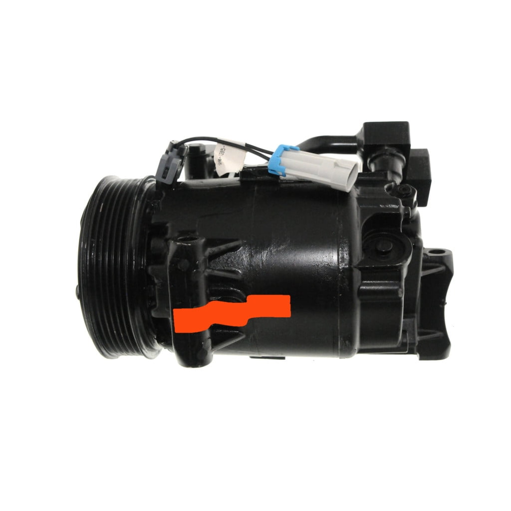 Compressor Clock Genuine AC Delco For Saturn LW1/LW2 2000 A/C Compressor | Serpentine ...