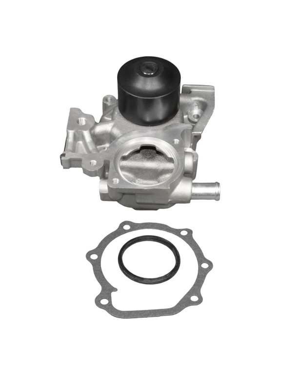 For Subaru Forester 2006 07 08 09 2010 Engine Coolant Water Pump Set | Steel Impeller | With 1 Hose Connection | 3.696 inches / 103.75 millimeters Hub Height | Reverse Impeller Rotation