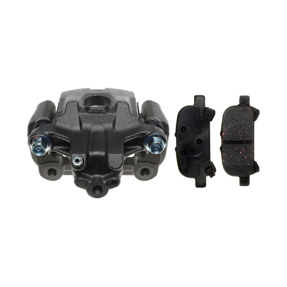 KarParts360 For Toyota Avalon 2006 2007 Disc Brake Caliper Rear, Passenger Side | Ceramic Pad | Uncoated | Natural | Loaded | Floating Caliper | With Mounting Bracket | Replacement For 19114347