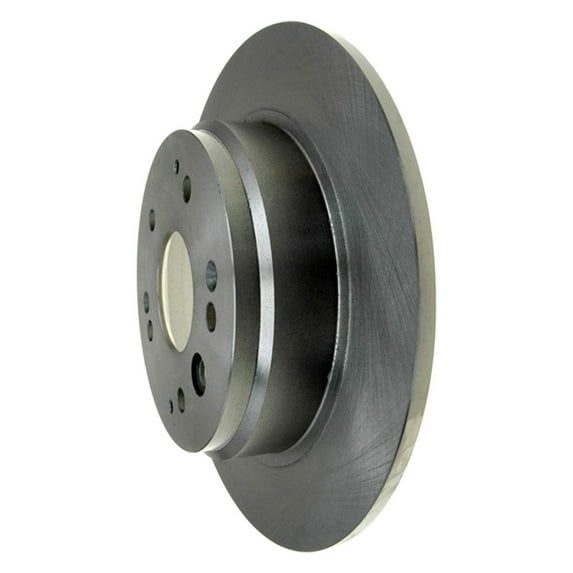 KarParts360 For Acura TL 2004 05 06 07 2008 Brake Rotor | Rear | Solid Type | Cast Iron | Non-Coated | Non-Directional Vane Type | 2.3 Inches Height | For 19287376