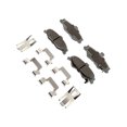 thumbnail image 1 of KarParts360 For Avanti II 2001 2002 2003 2004 Disc Brake Pad Rear | Bonded Friction Bonding Type | Slotted | Included Springs And Clips | Ceramic Friction Composition, 1 of 4