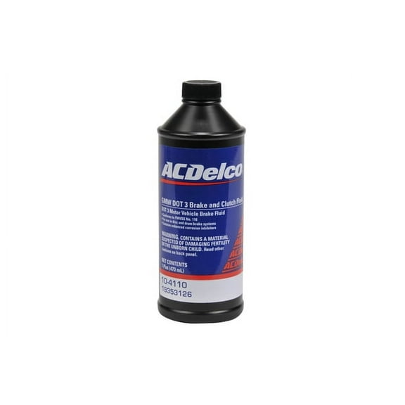 Genuine ACDelco Brake Fluid