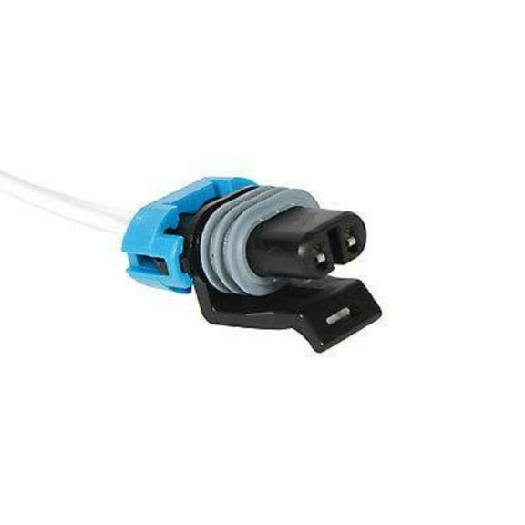 KarParts360 For Buick Century/LeSabre 1990-2005 Coolant Sensor Connector | Wire Harness Included | Female Terminal | Oval Shape | 2 Terminal | 2 Wire