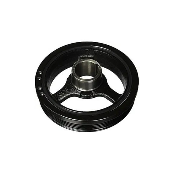 KarParts360 For Buick LaCrosse 2010-2016 Crankshaft Balancer | 1 Mounting Hole | Keyway Type | Serpentine Drive Belt Type | 6 Pulley Groove | Excluded Bolt And Washer