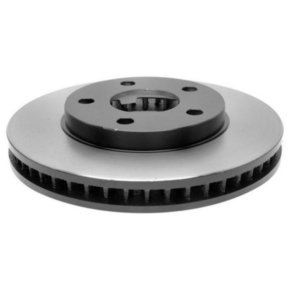 KarParts360 For Buick Regal 1997-2004 Disc Brake Rotor Front | Cast Iron | Vented | Full Cast Construction | Ground Disc | Smooth Surface Type | Turned Hat | 5 Mounting Bolt Hole | For 19175049