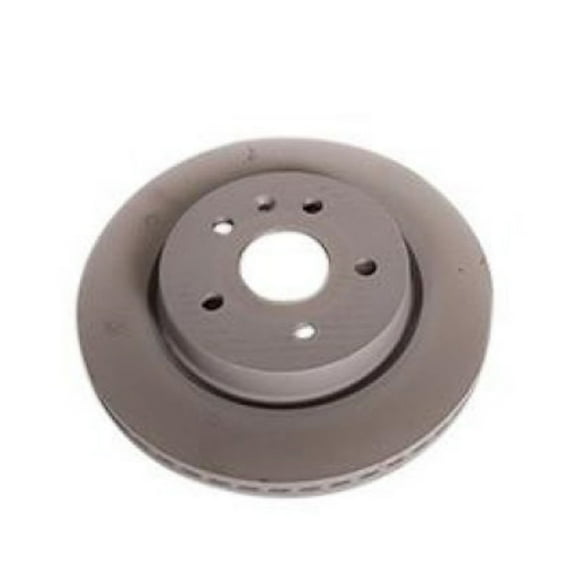 KarParts360 For Buick Regal 2012 13 14 15 16 2017 Disc Brake Rotor | Rear | Made Of Cast Iron | Coated Finish | Vented Type | Smooth Surface