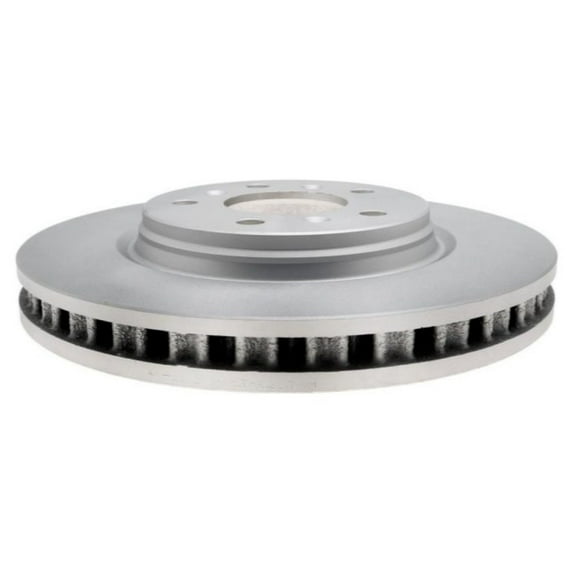 KarParts360 For Buick Terraza 2005 Disc Brake Rotor Front | Coated Disc Finish | Excluded ABS Sensor Ring | Outside Diameter: 11.695 Inches / 297.05 Millimeter | Silver Series | 19383347