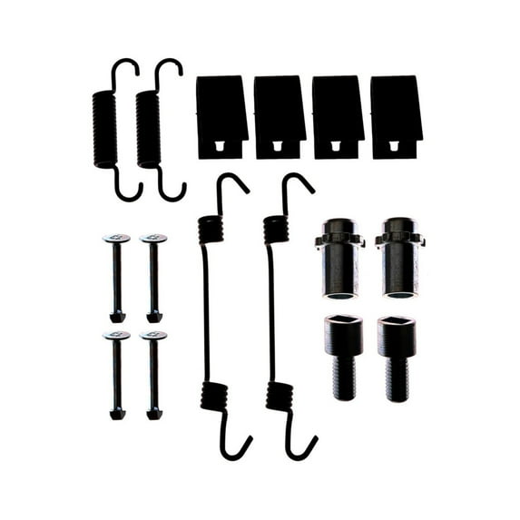 Genuine AC Delco For Cadillac ATS 2013 14 15 16 2017 Parking Brake Hold Down Spring Kit | Rear | Gold Classification | Non-Colored Springs