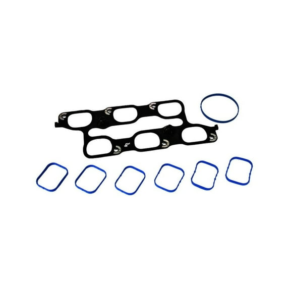 KarParts360 For Cadillac CTS 2010 2011 2012 2013 2014 2015 Intake Manifold Gaskets Upper And Lower | Excluded Valley Pan | Multi Piece Configuration | With Throttle Body Gasket