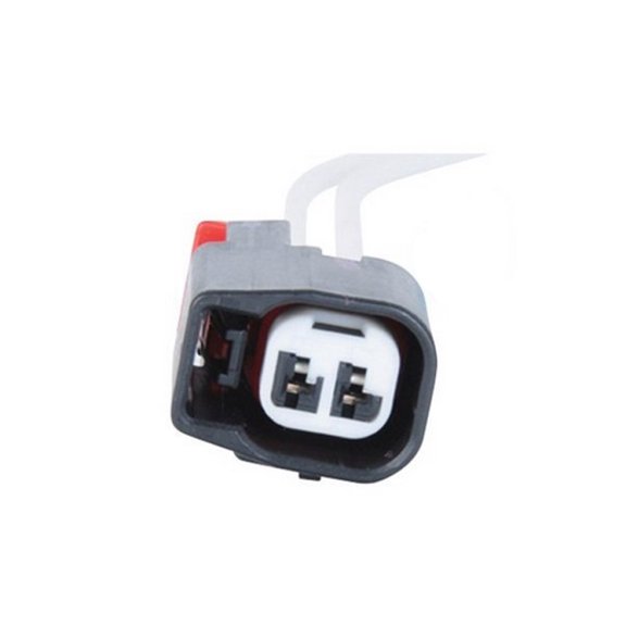 KarParts360 For Cadillac CTS 2011 Horn Connector | 2 Terminal | Female Terminal | Square Shape | 2 Wire | Wiring Harness Length: 17.71 Inches